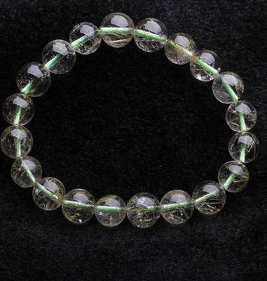 東海縣盛飾珠寶 批發(fā)供應(yīng)純天然綠發(fā)晶手鏈，品質(zhì)保障，實(shí)物實(shí)拍